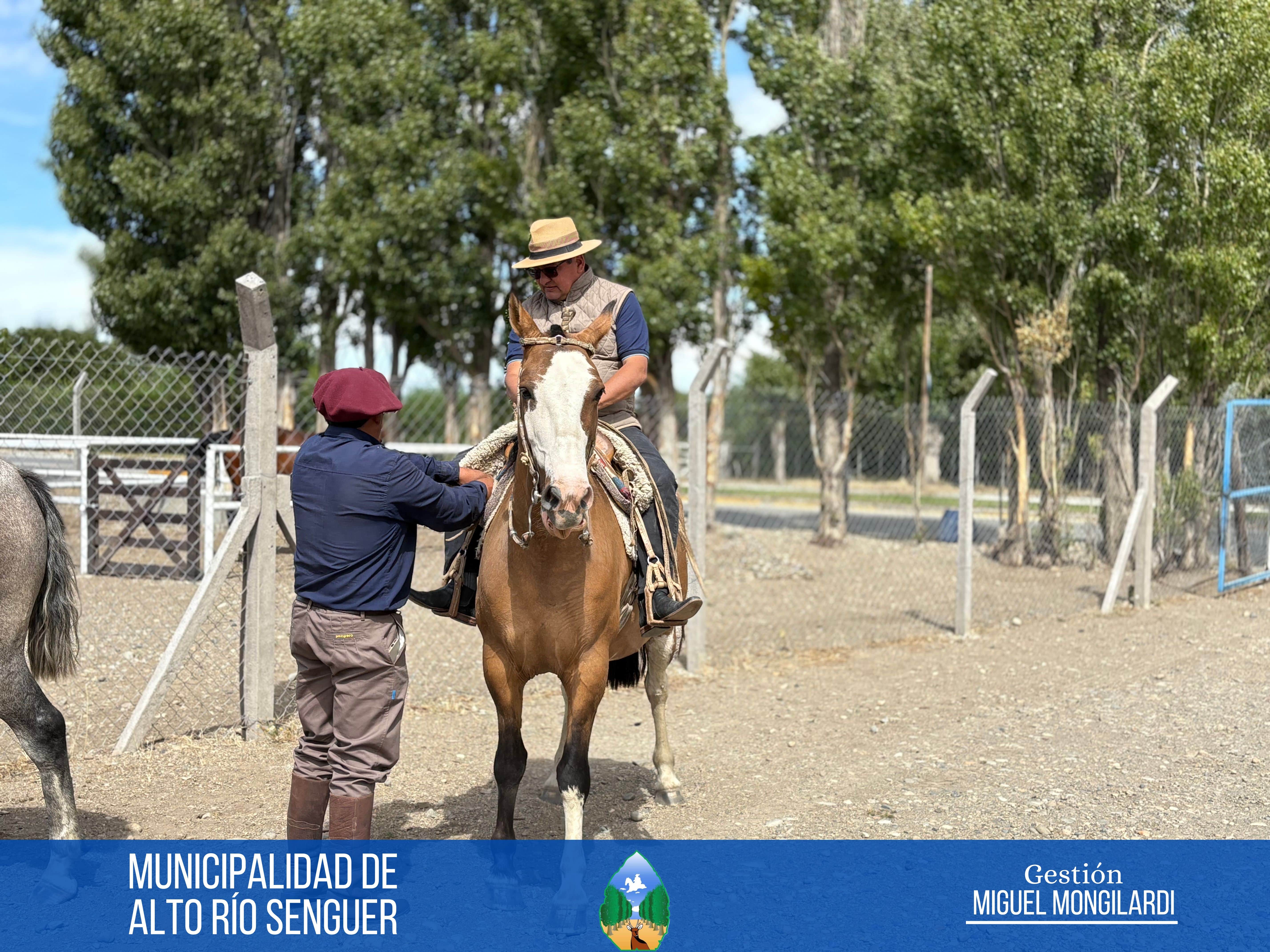 Impulso de cabalgatas a orillas del Río Senguer 