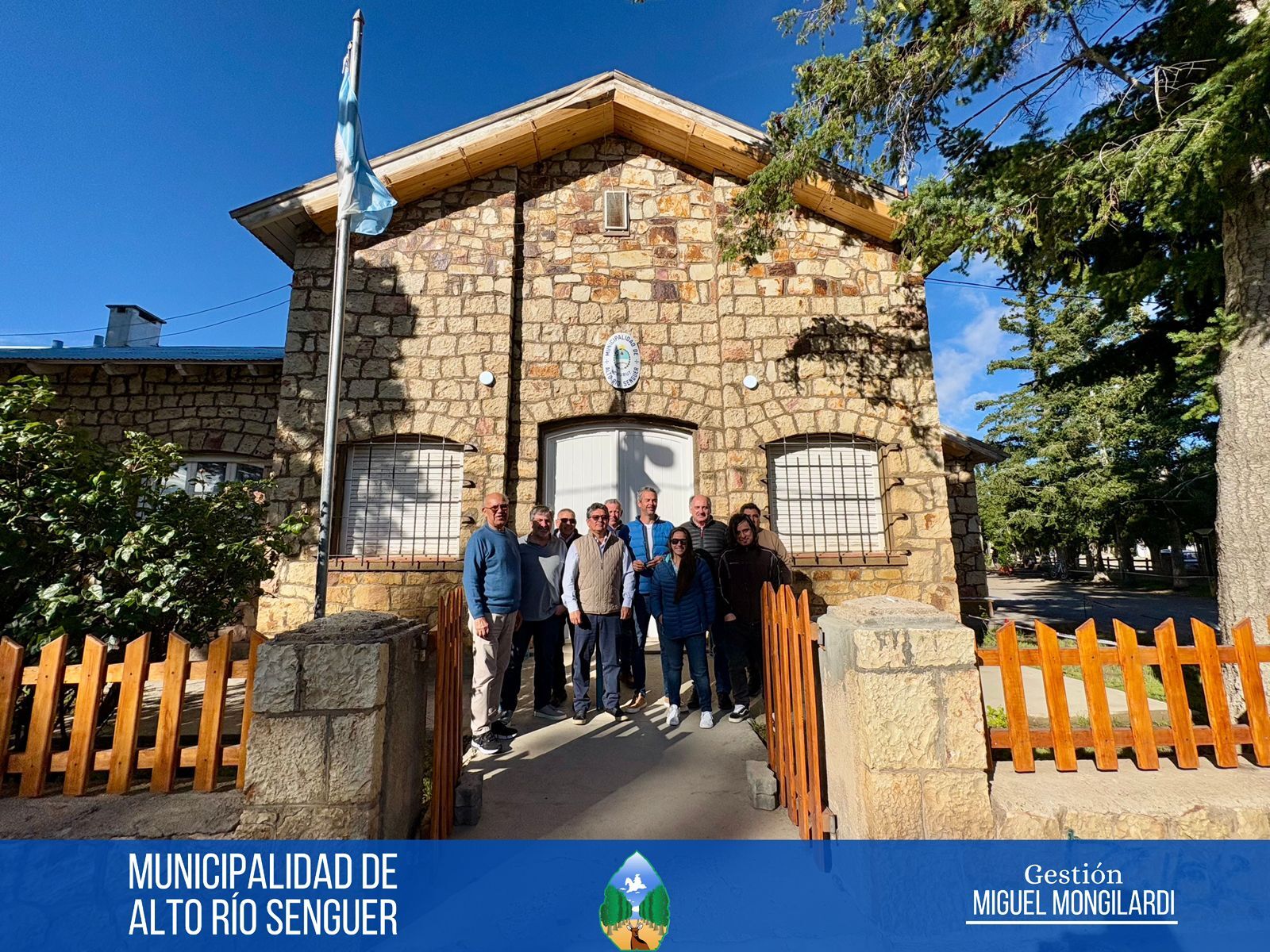 Reactivación de la Obra de la Presa en la Naciente del Río Senguer