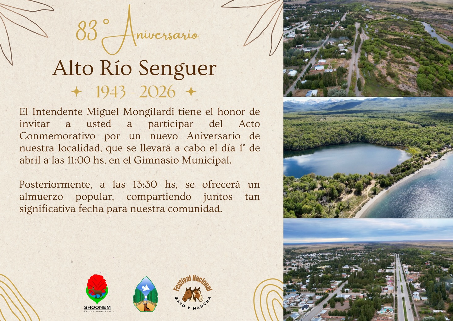Aniversario de Alto Rio Senguer