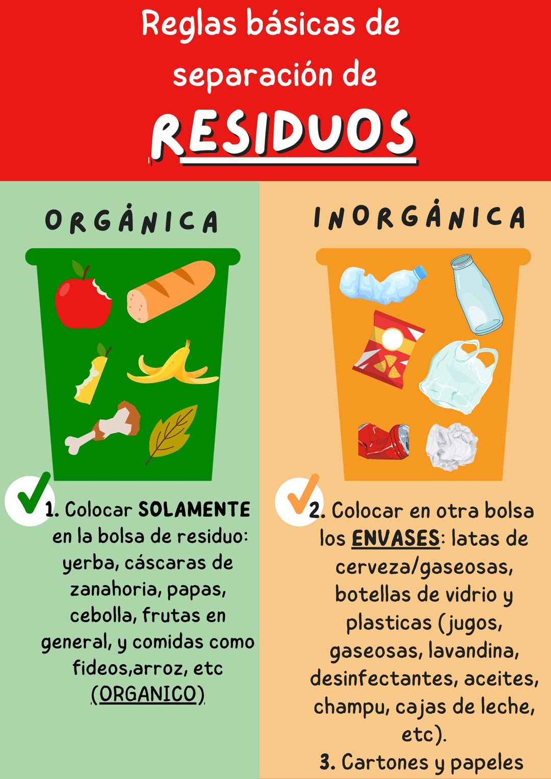 Separación de residuos