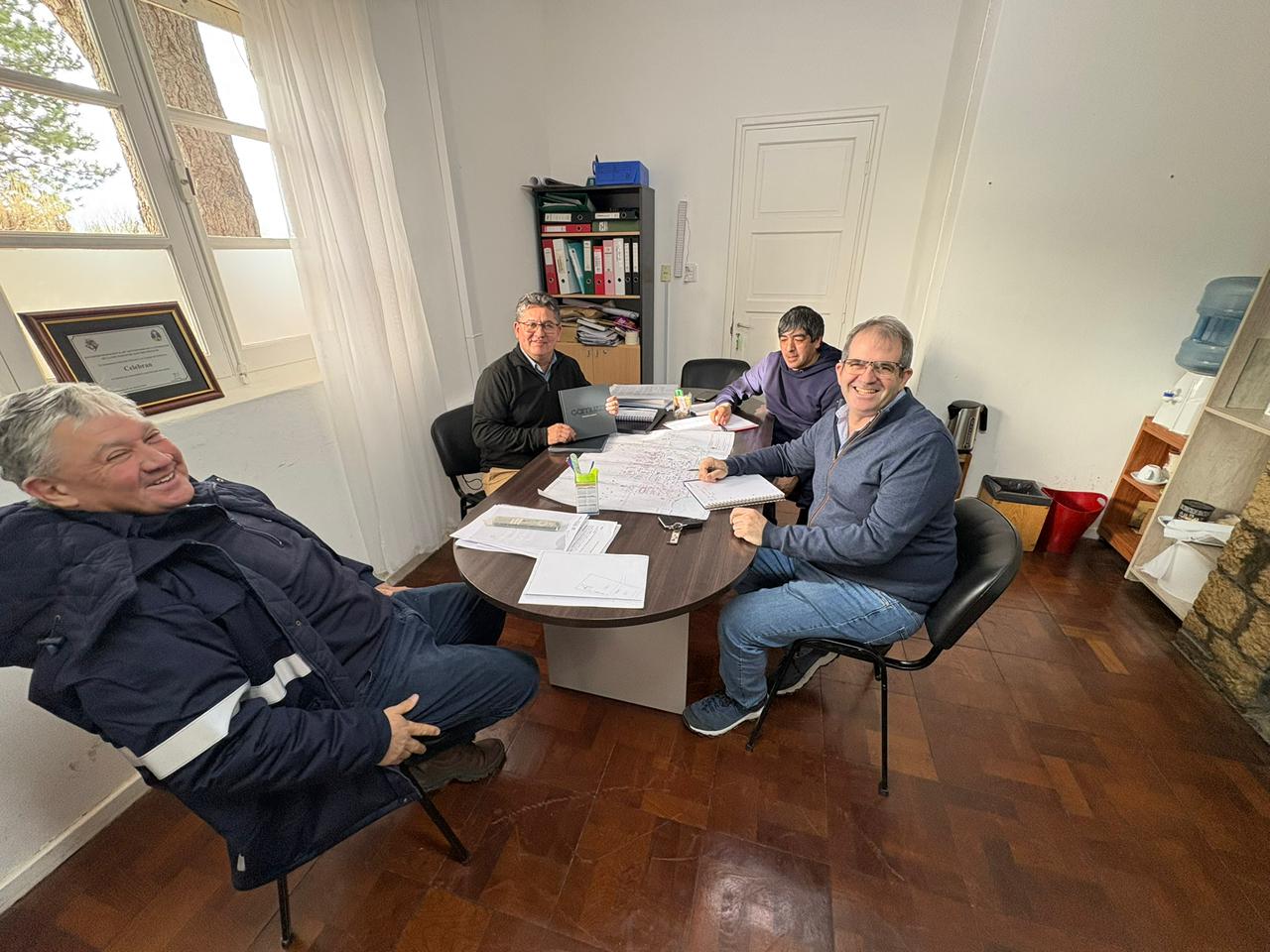Reunión con Gerente zonal de Camuzzi